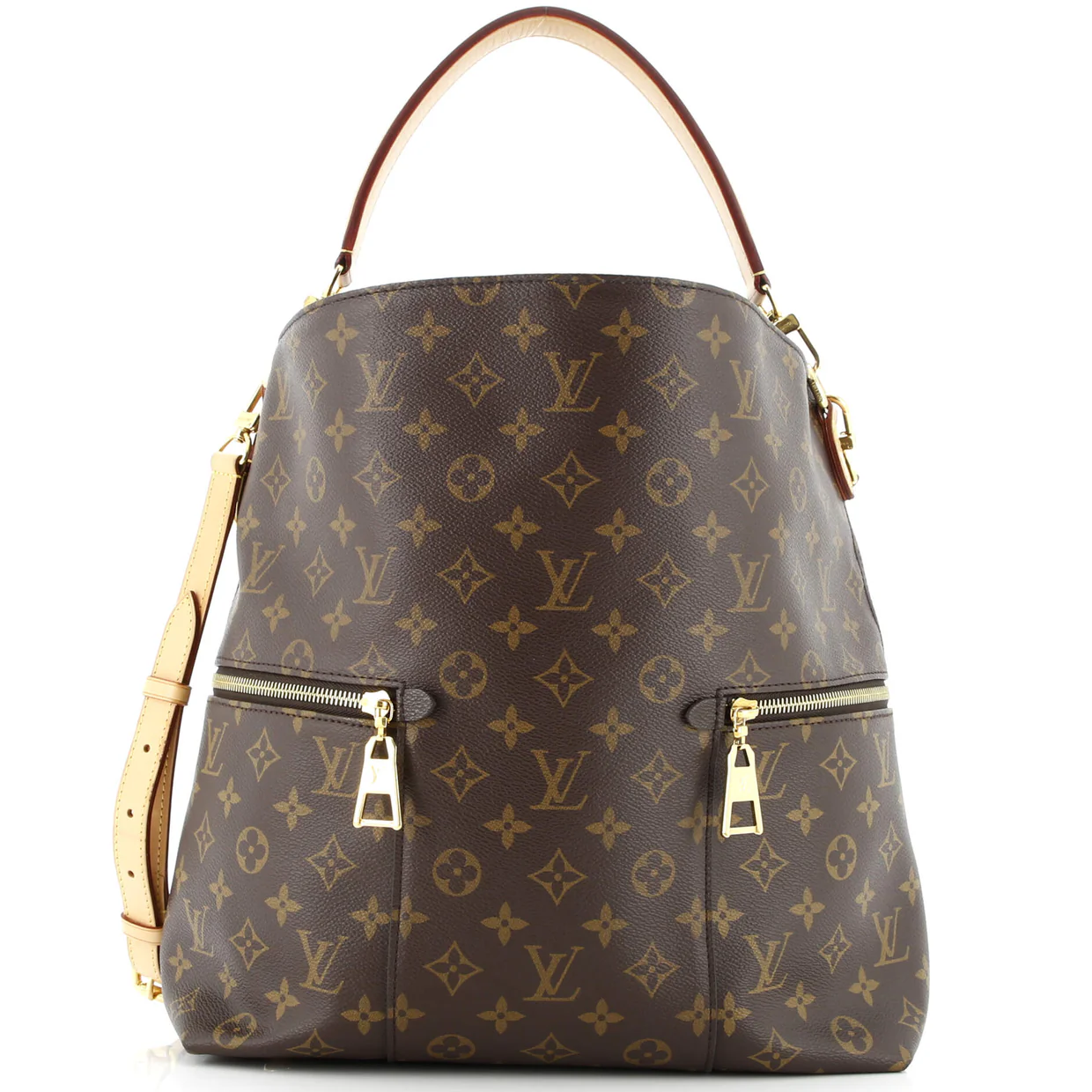 Melie Handbag Monogram Canvas - Deep Luxury