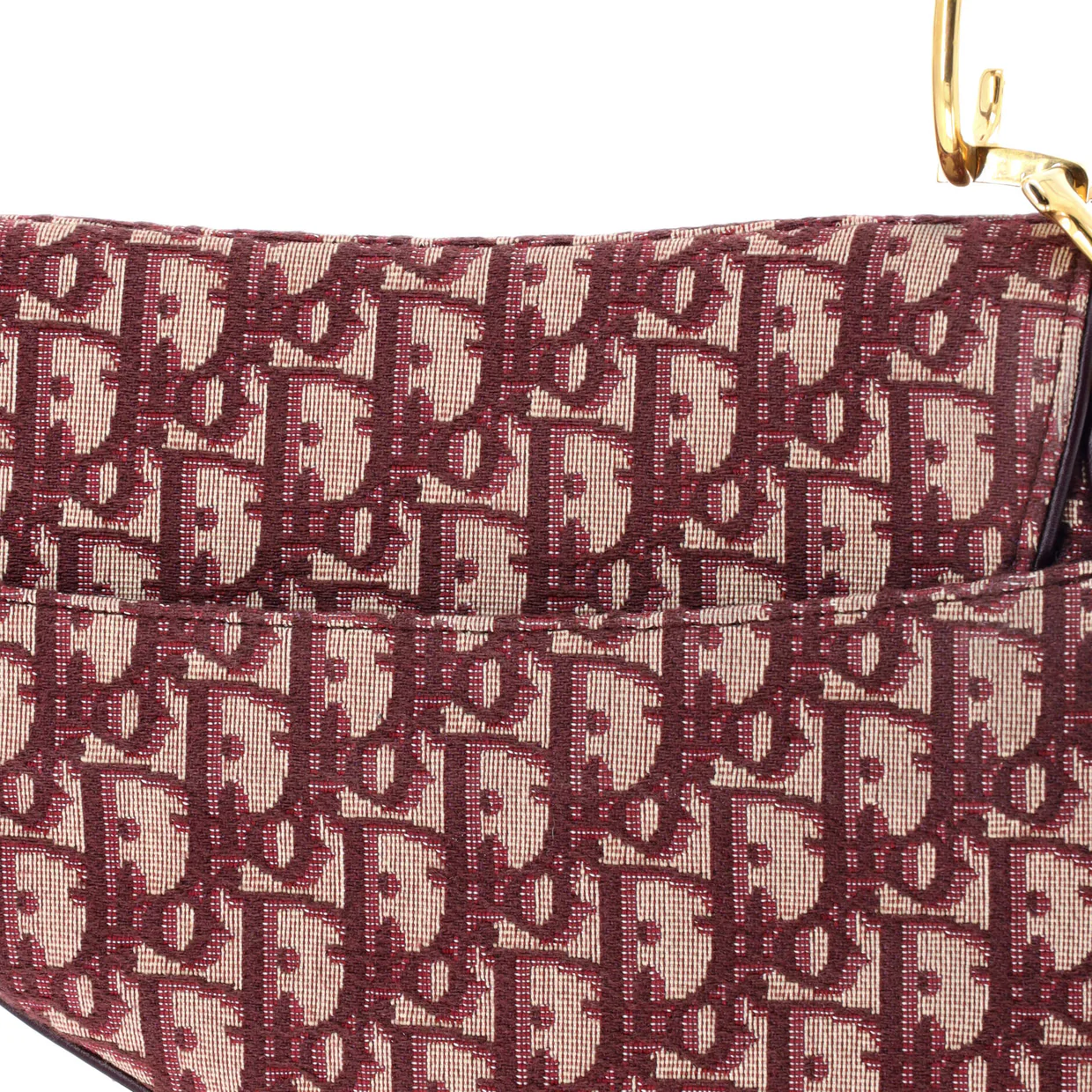 Saddle Handbag Oblique Canvas Medium - Deep Luxury