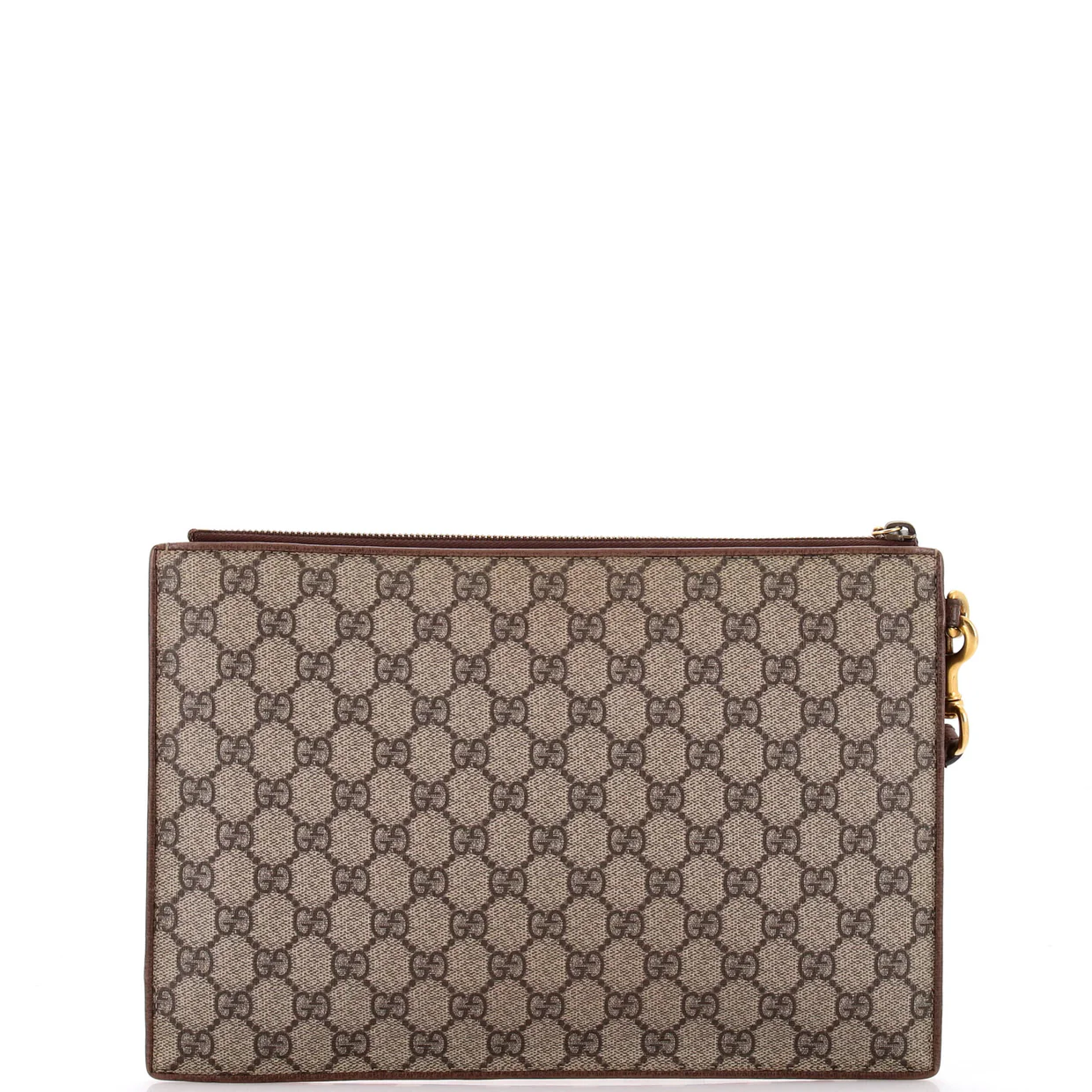 Courrier Pouch GG Coated Canvas with Applique - Deep Luxury