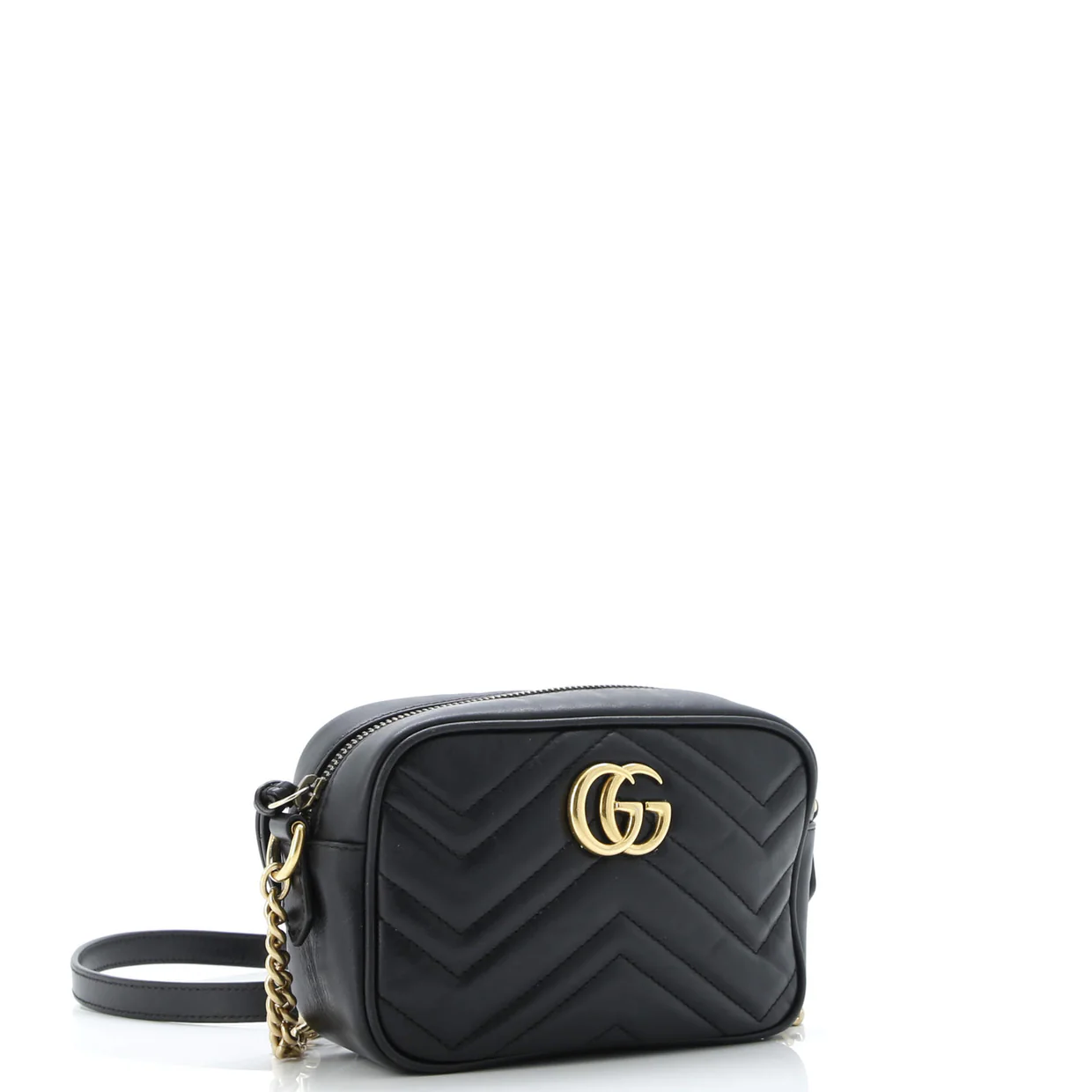 GG Marmont Shoulder Bag Matelasse Leather Mini - Deep Luxury