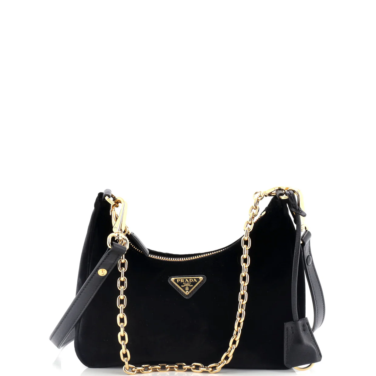 Re-Edition Shoulder Bag Velvet Mini - Deep Luxury