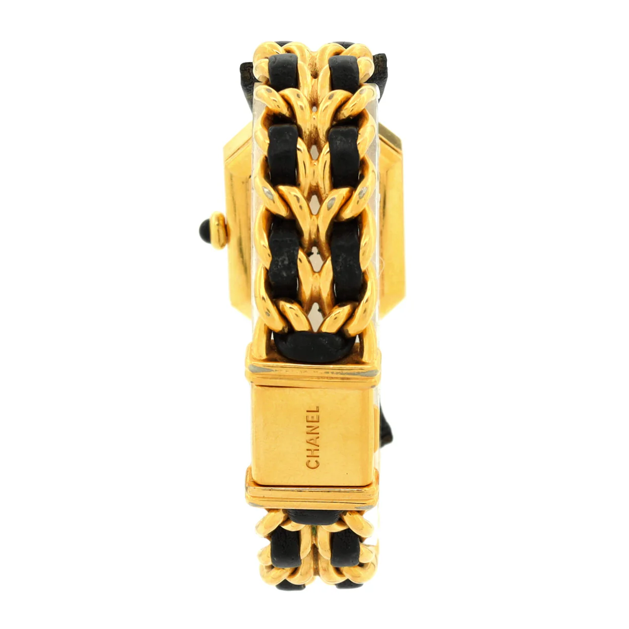 Premiere Rock Quartz Watch Plated Metal and Leather 20 - Deep Luxury