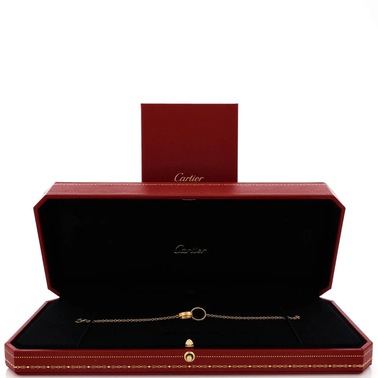 Love Interlocking Bracelet 18K Yellow Gold - Deep Luxury