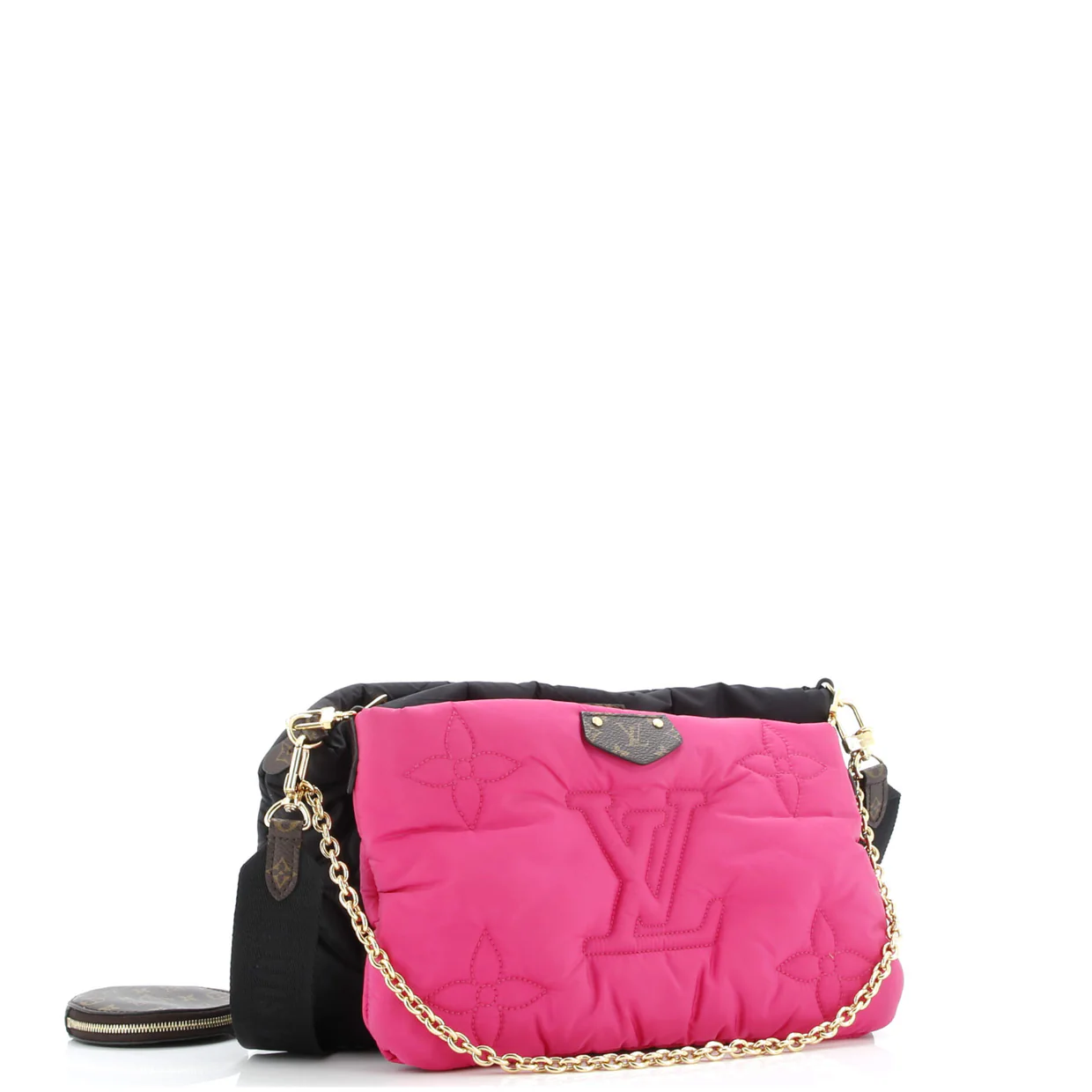 Maxi Multi Pochette Accessoires Monogram Quilted Econyl Nylon - Deep Luxury