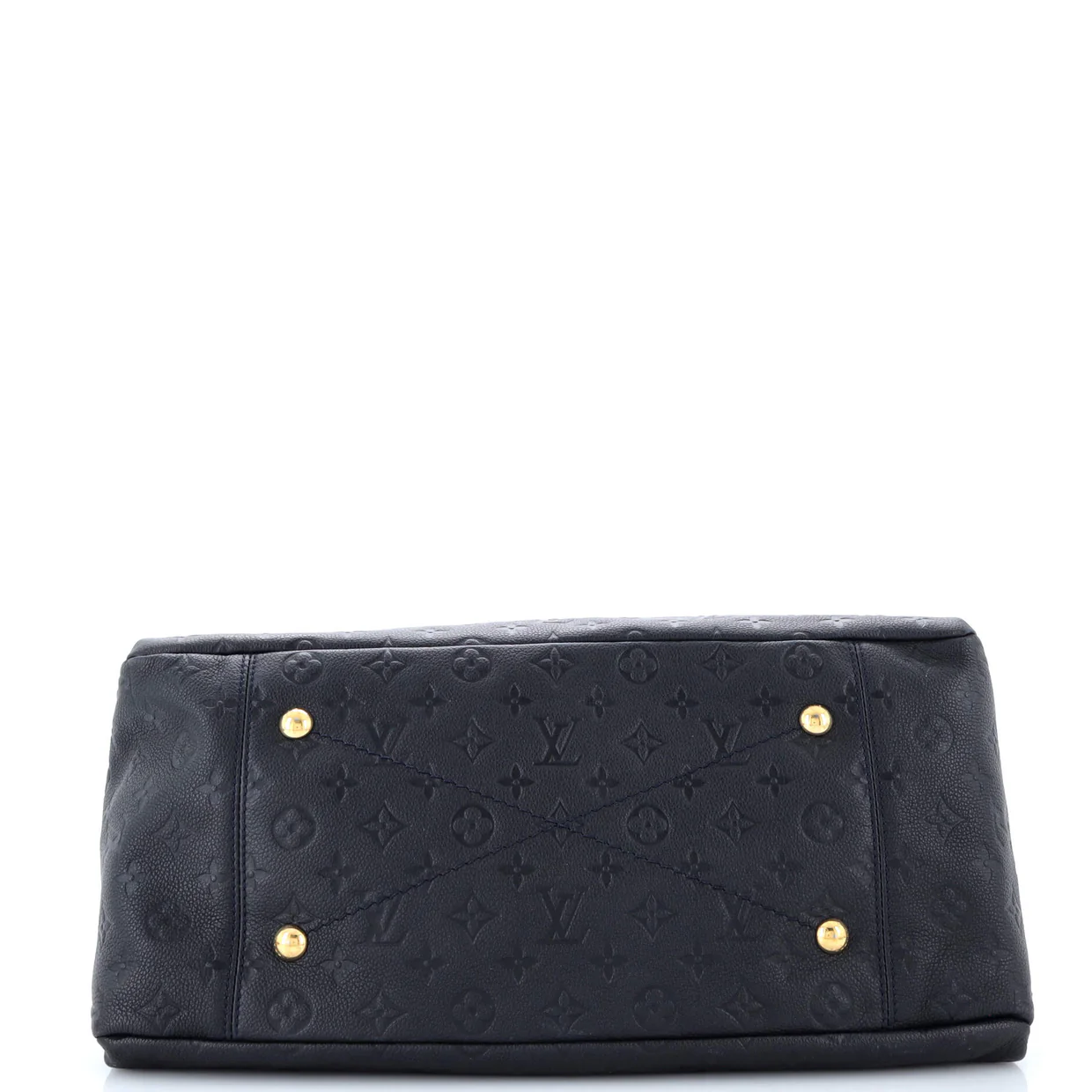 Artsy Handbag Monogram Empreinte Leather MM - Deep Luxury