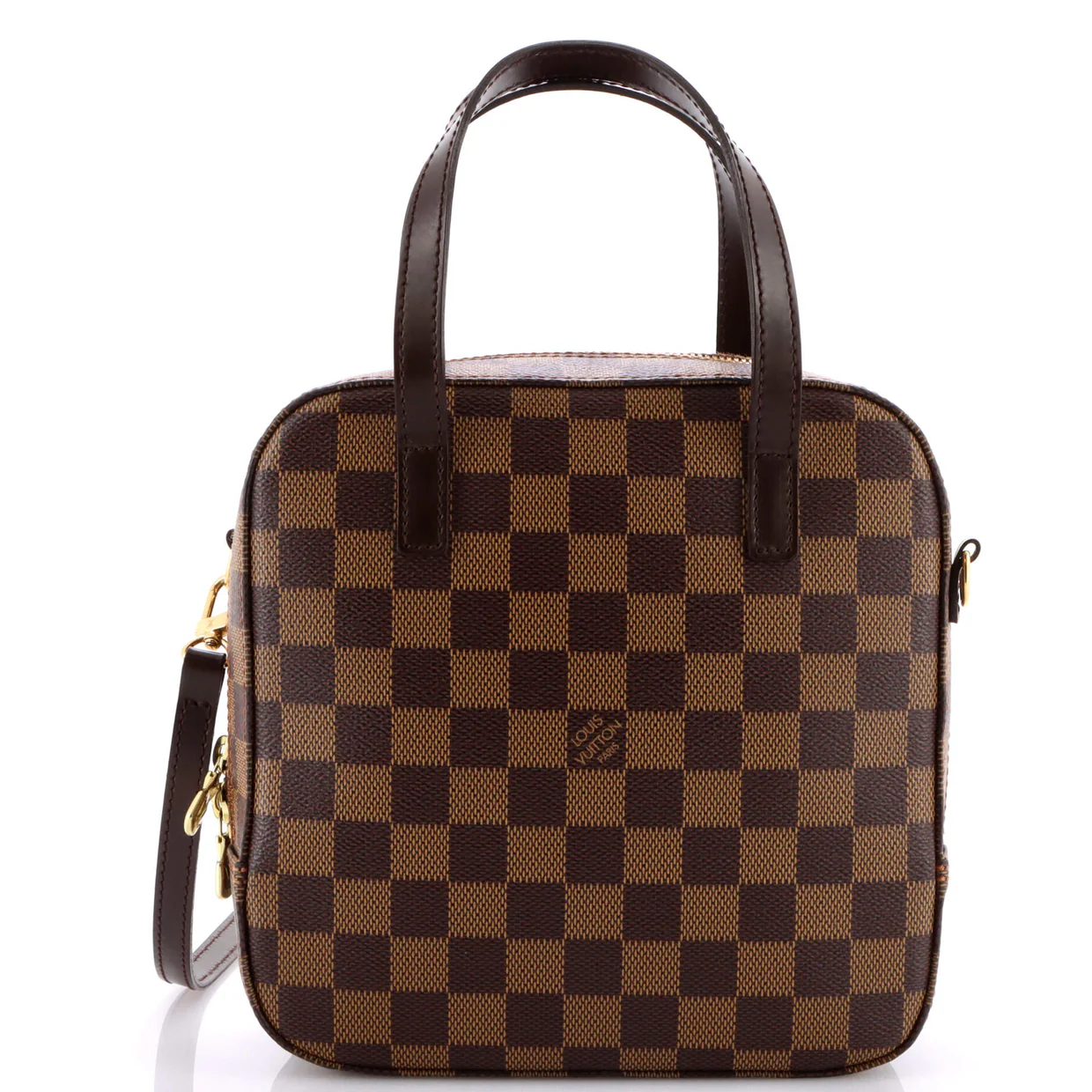 Spontini Handbag Damier - Deep Luxury