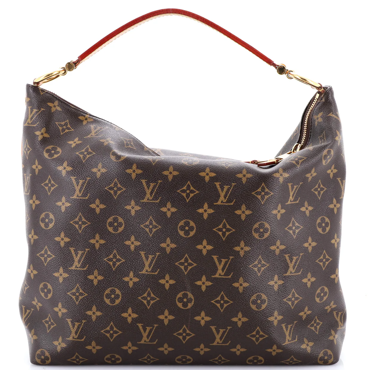 Sully Handbag Monogram Canvas MM - Deep Luxury