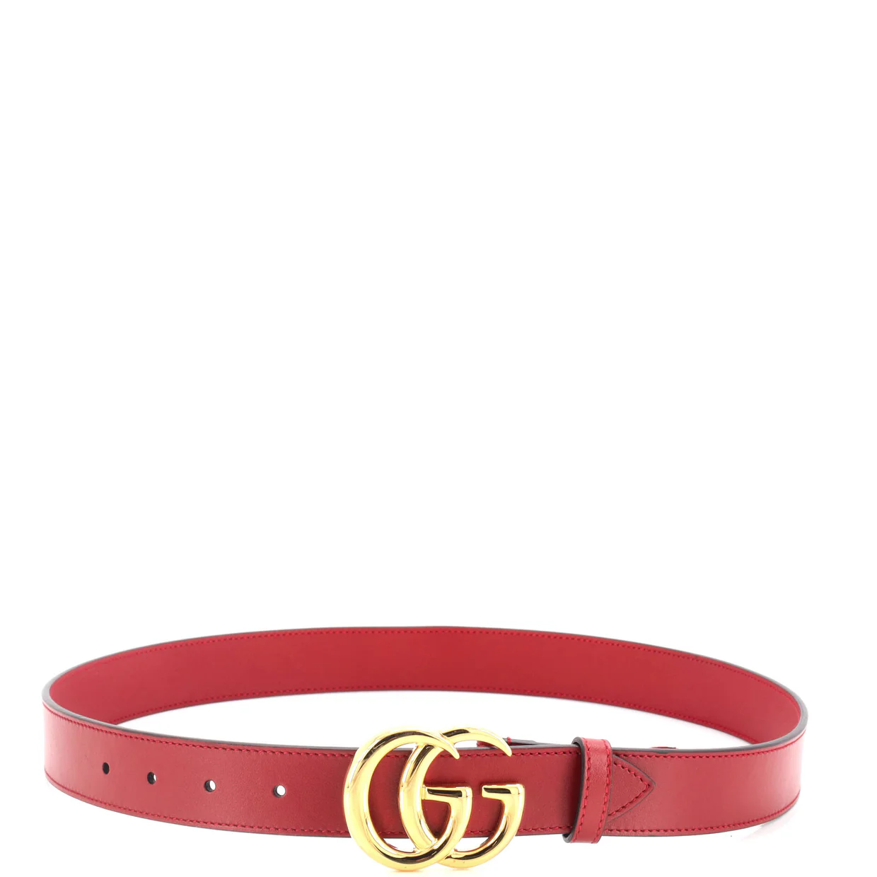 GG Marmont Belt Leather Thin 100 - Deep Luxury