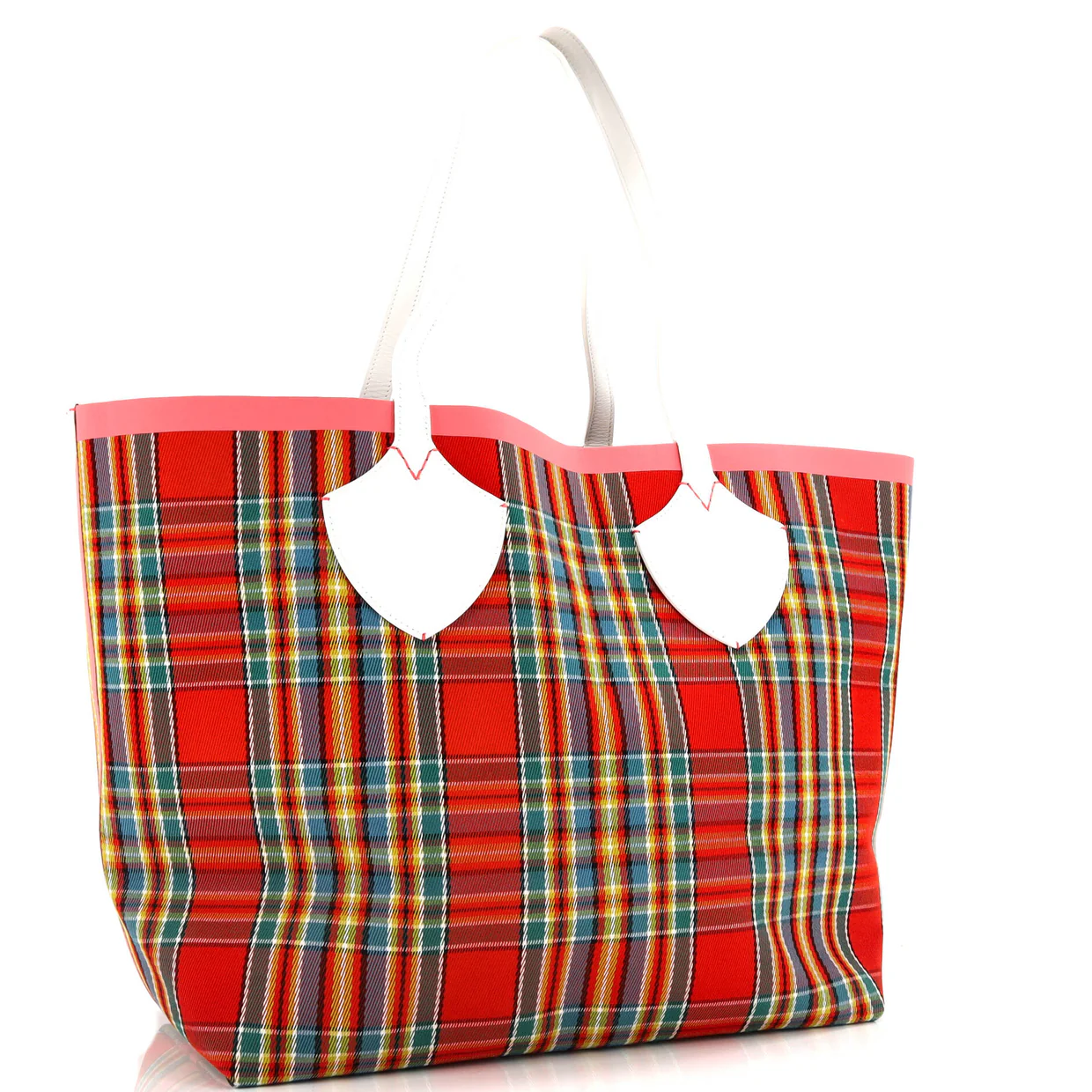 Reversible Giant Tote Vintage Check Canvas Large - Deep Luxury