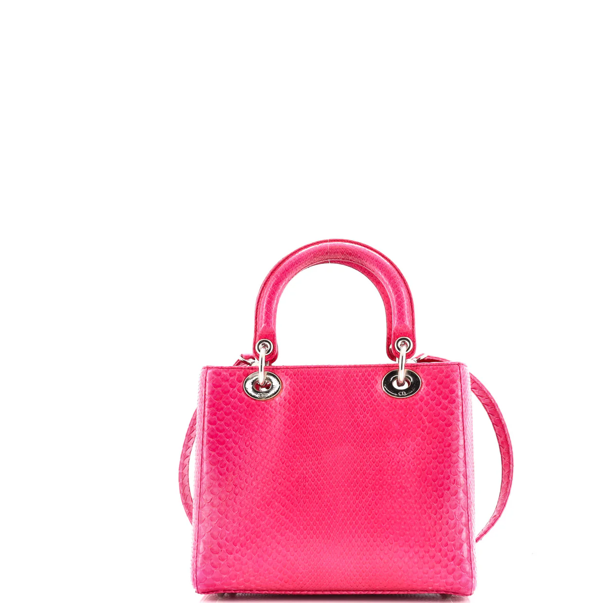 Lady Dior Bag Python Medium - Deep Luxury