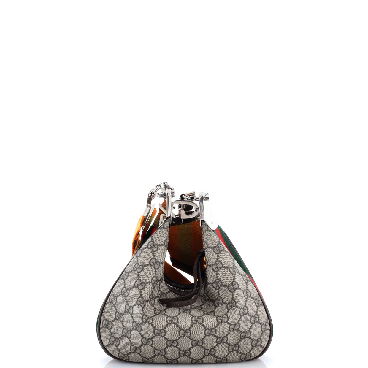 Attache Shoulder Bag GG Coated Canvas Small - Deep Luxury