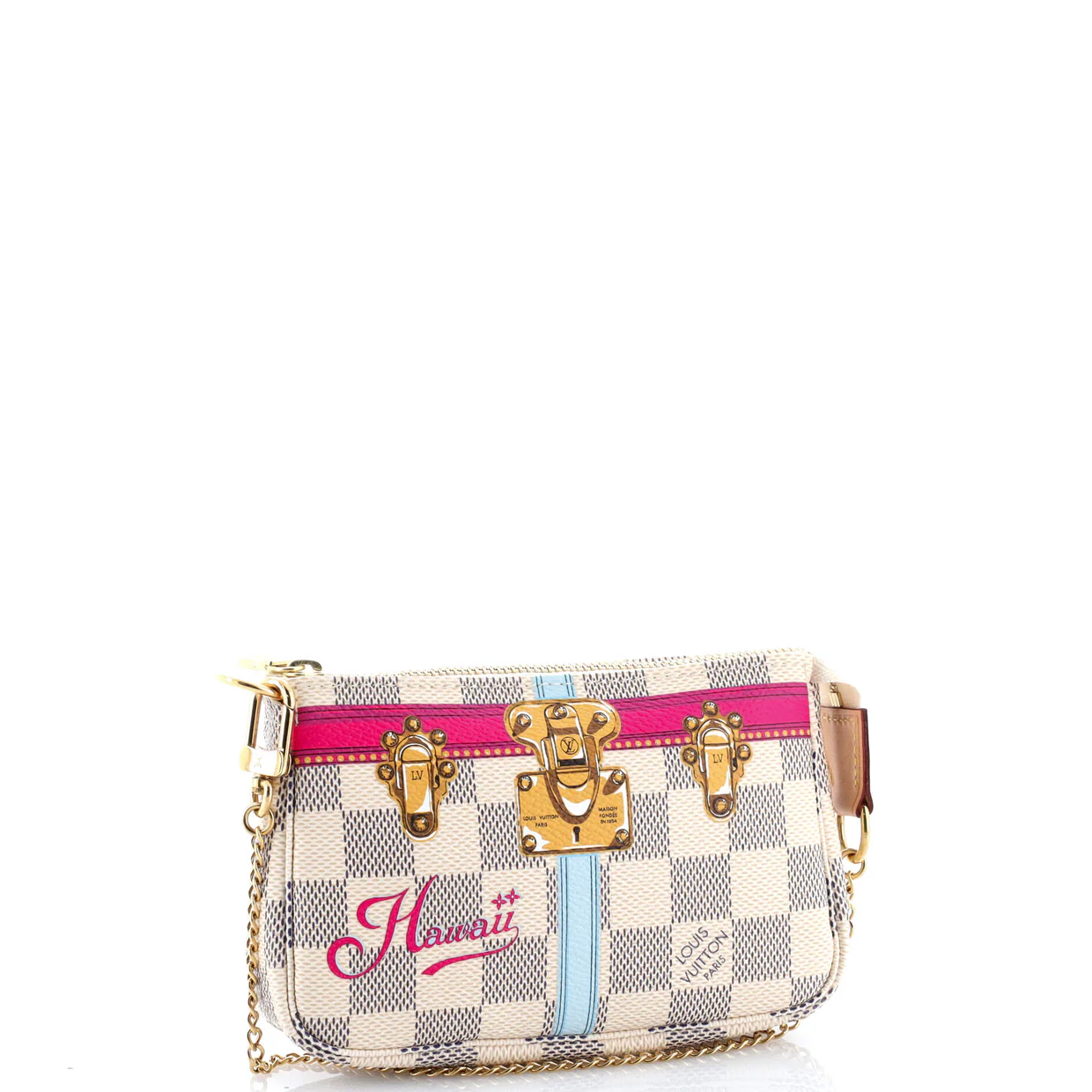 Pochette Accessoires Limited Edition Cities Damier Summer Trunks Mini - Deep Luxury