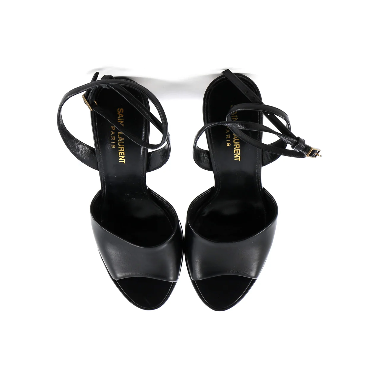 Women's Jodie Platform Heeled Sandals Leather - Deep Luxury