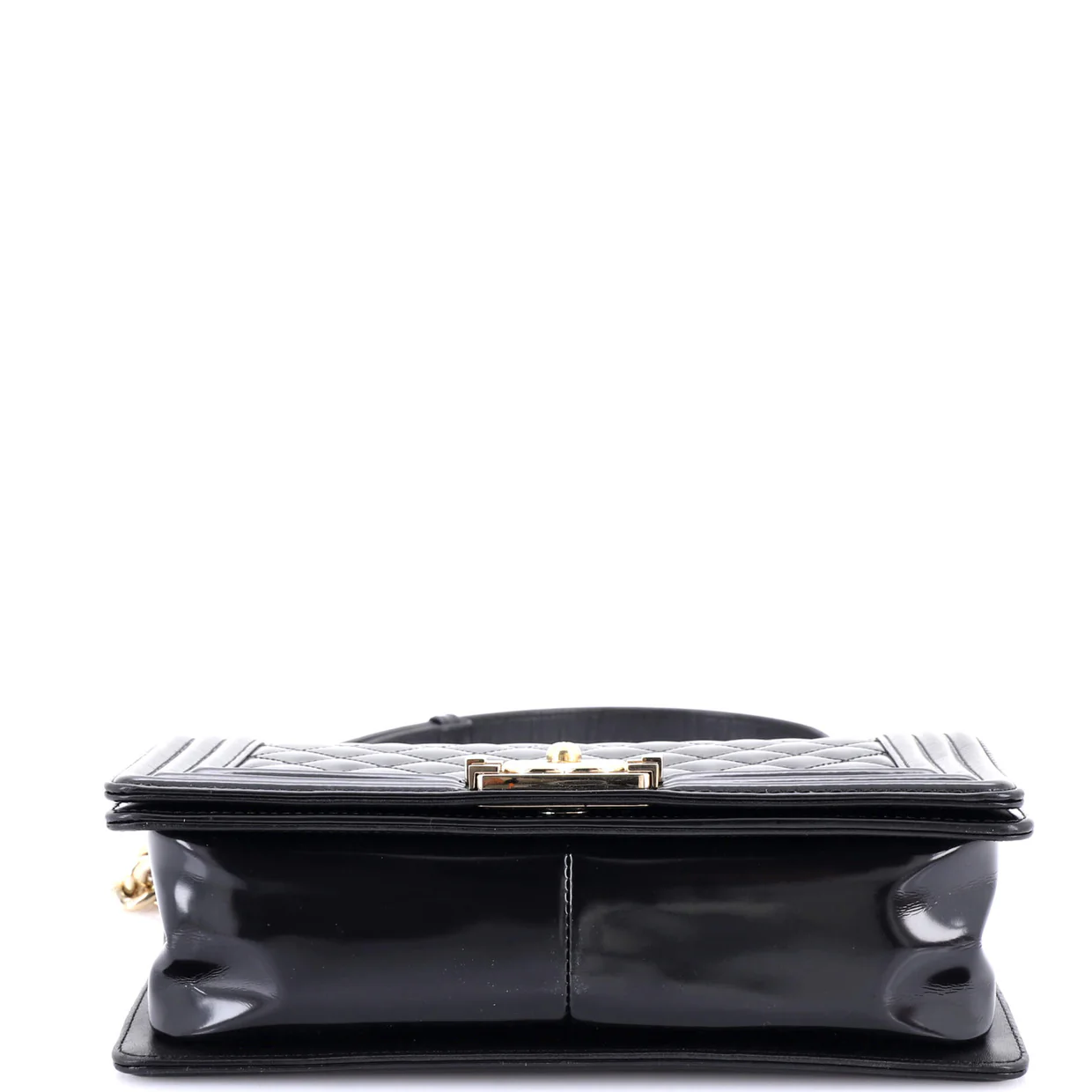 Boy Flap Bag Quilted Iridescent Glazed Calfskin Old Medium - Deep Luxury