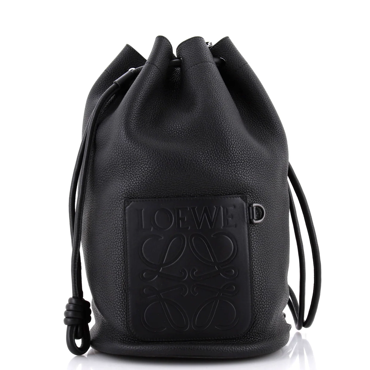 Sailor Bucket Backpack Leather - Deep Luxury
