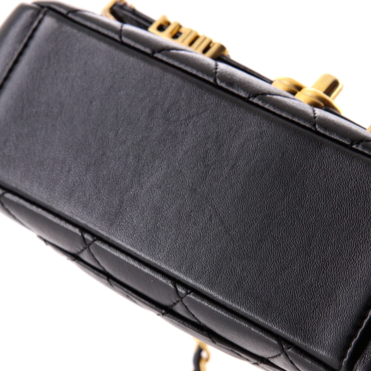 Paris Monaco Flap Bag Quilted Lambskin Mini - Deep Luxury