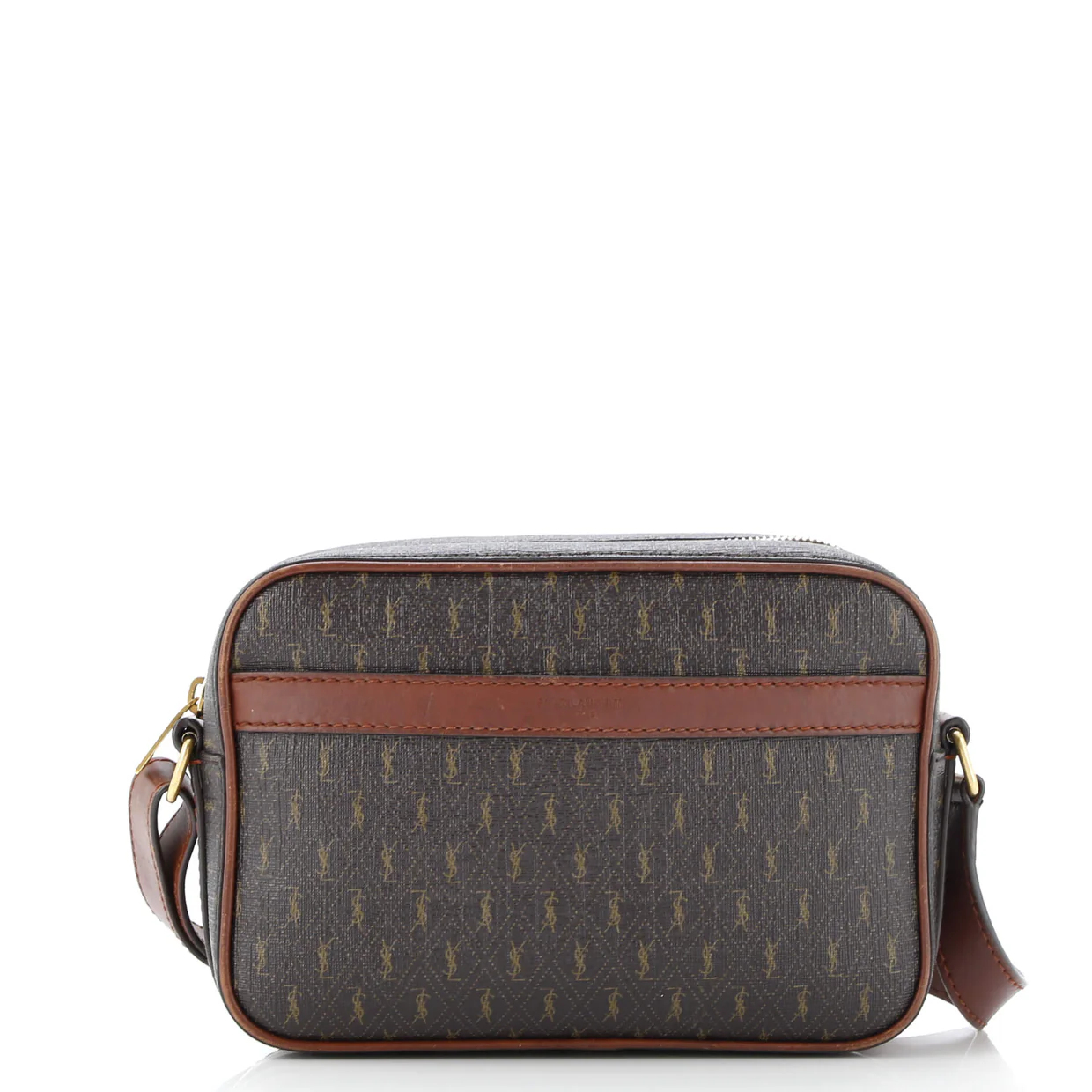 Le Monogramme Camera Bag Monogram All Over Coated Canvas and Leather Small - Deep Luxury
