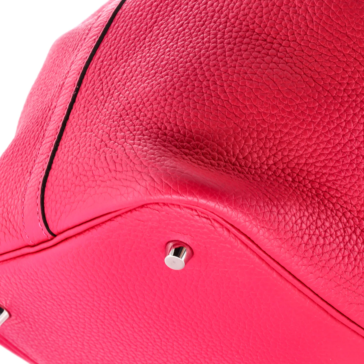 Eclat Picotin Lock Bag Clemence with Swift MM - Deep Luxury