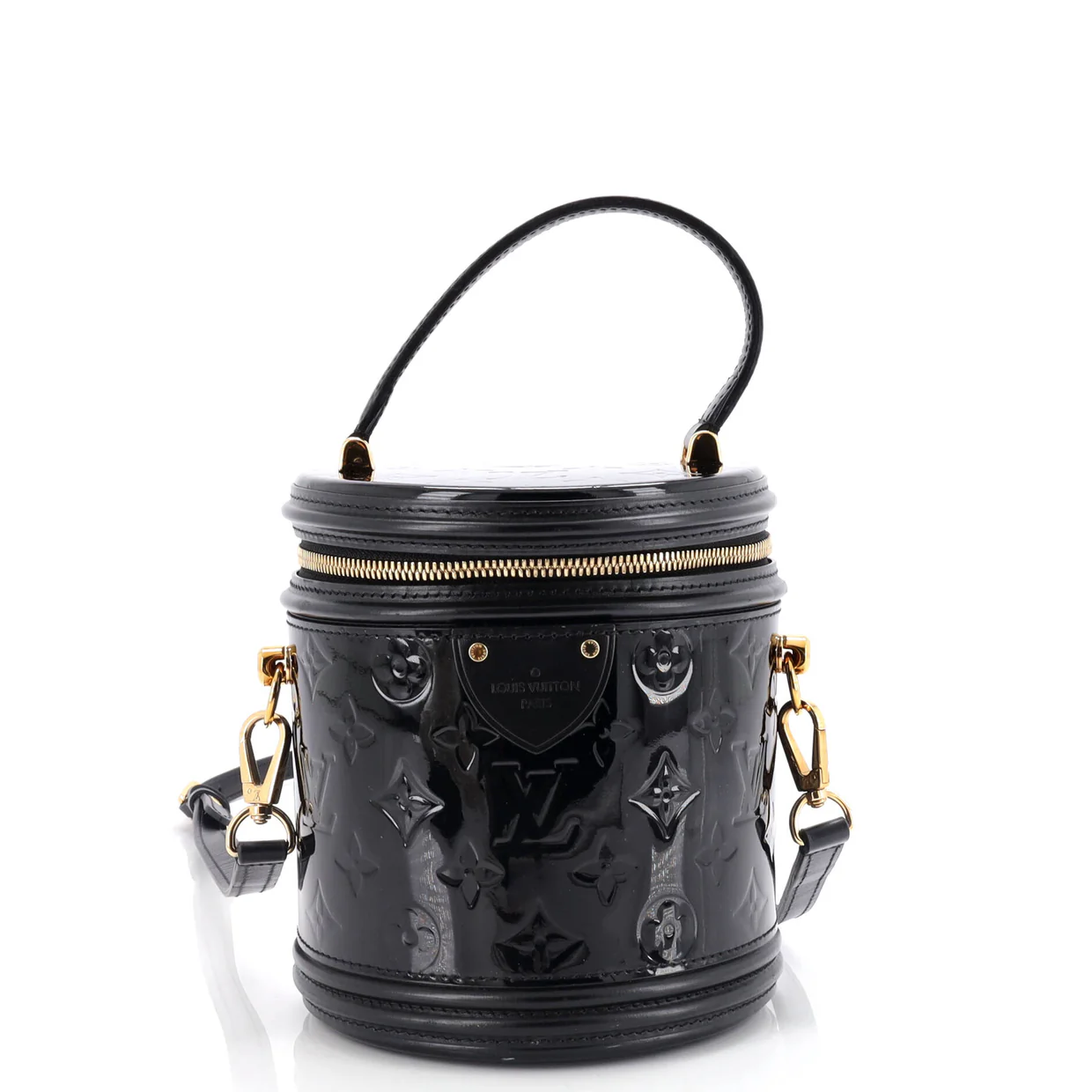 Cannes Handbag Monogram Vernis - Deep Luxury