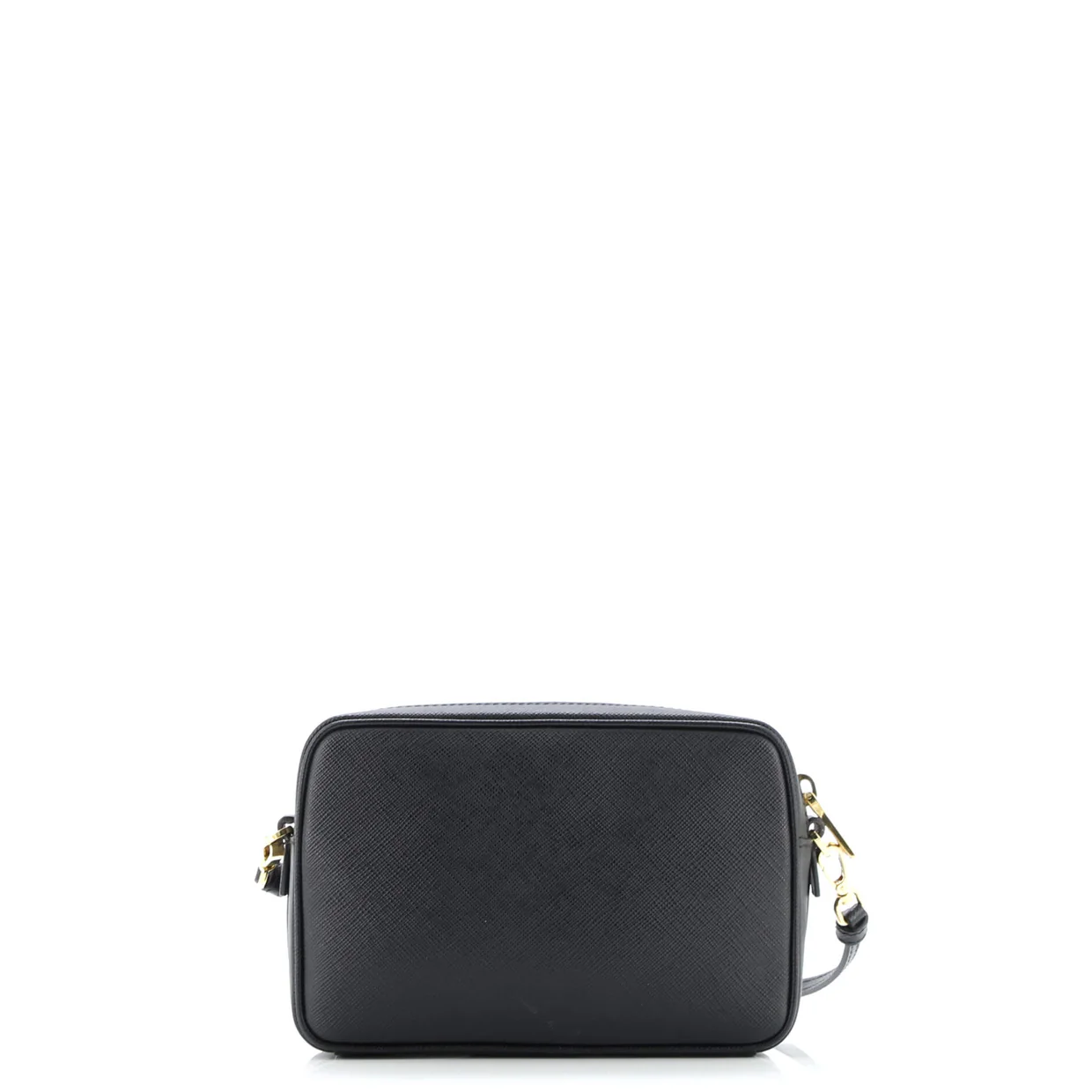 Monochrome Camera Bag Saffiano Leather Small - Deep Luxury