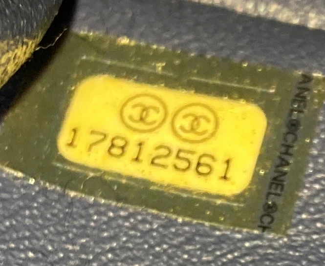 Boy Flap Bag Quilted Denim Large - Deep Luxury