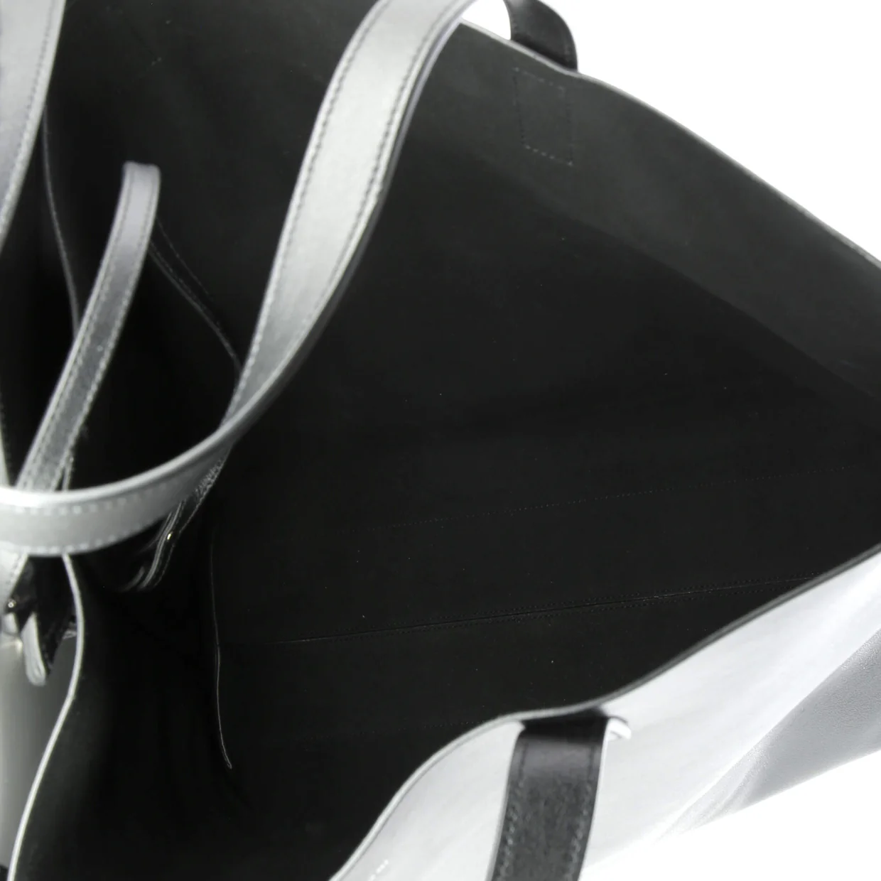 Shopper Tote Leather Tall - Deep Luxury