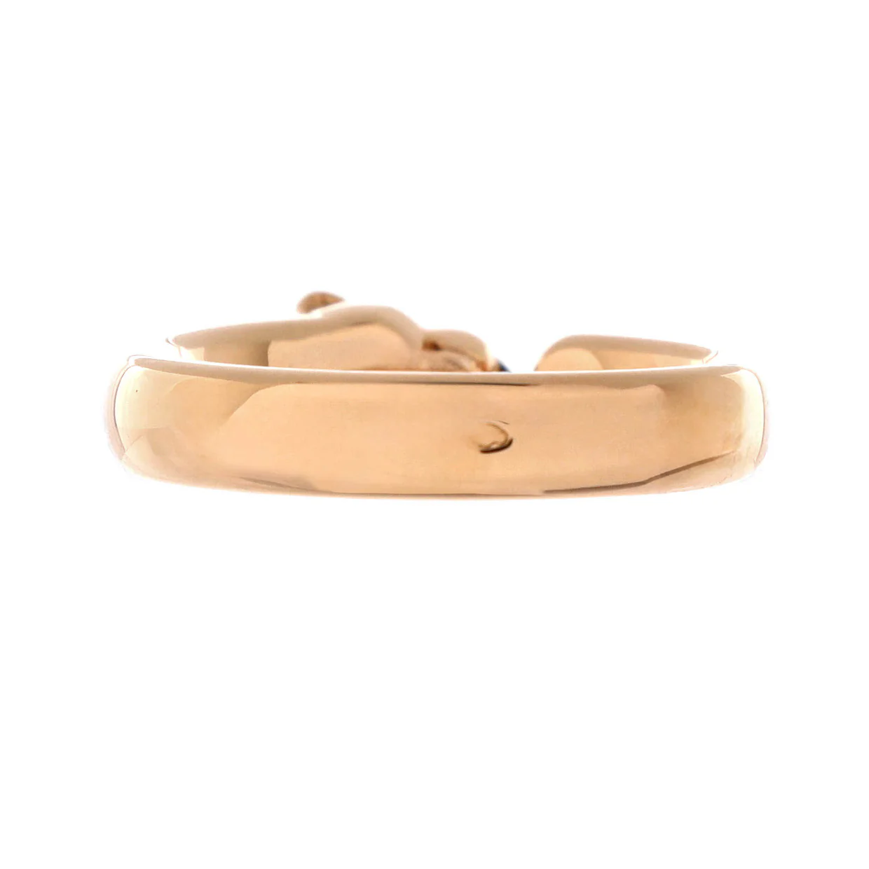 Panthere de Cartier Band Ring 18K Rose Gold with Onyx and Tsavorite 7mm - Deep Luxury