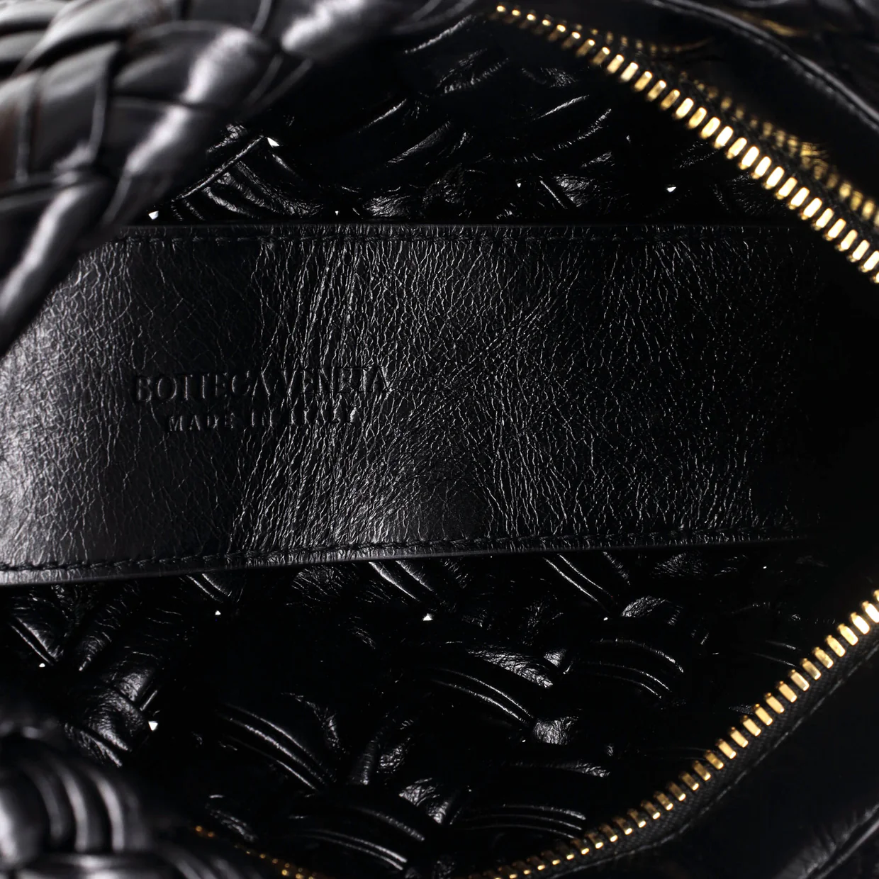 Kalimero Cha-Cha Shoulder Bag Intrecciato Leather - Deep Luxury