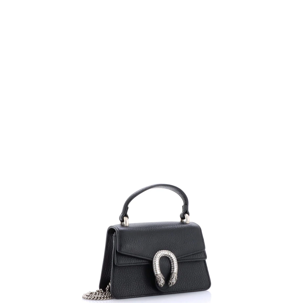 Dionysus Top Handle Bag Leather with Crystals Mini - Deep Luxury