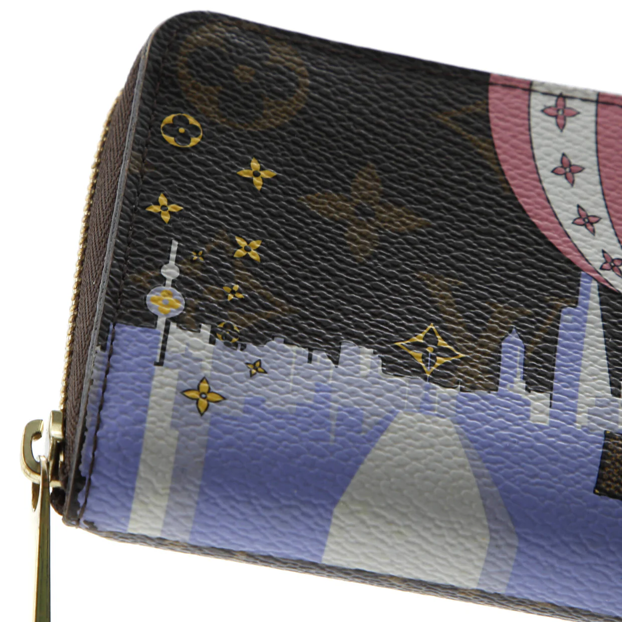 Zippy Coin Purse Limited Edition Vivienne Xmas Monogram Canvas - Deep Luxury