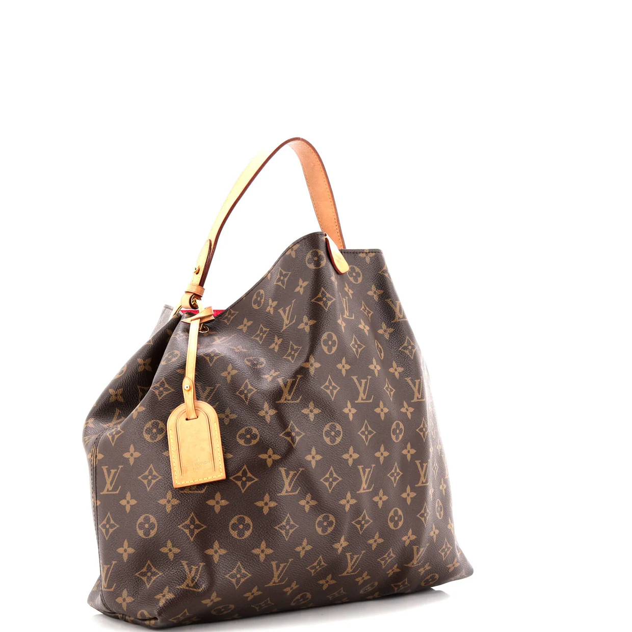 Graceful Handbag Monogram Canvas MM - Deep Luxury