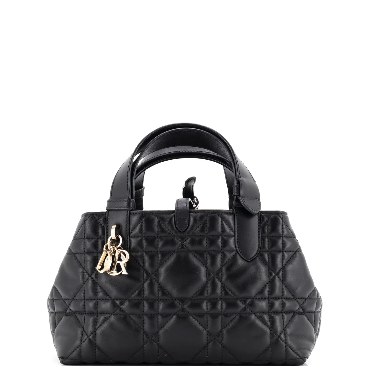 Toujours Tote Bag Macrocannage Quilt Calfskin Small - Deep Luxury