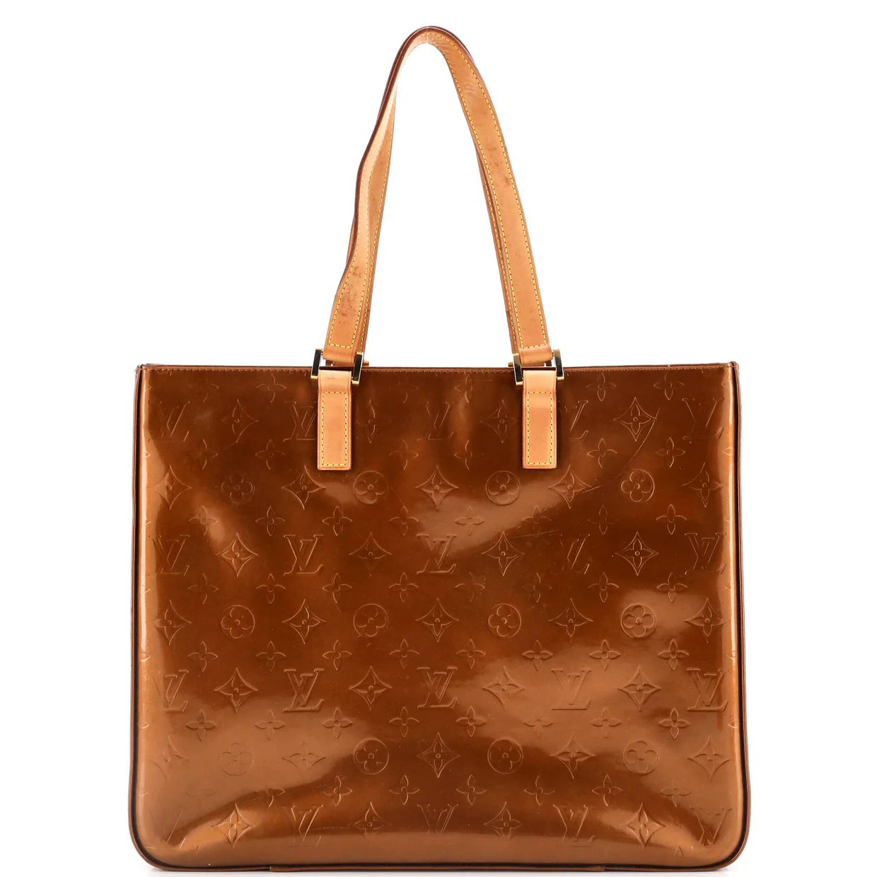 Columbus Handbag Monogram Vernis - Deep Luxury