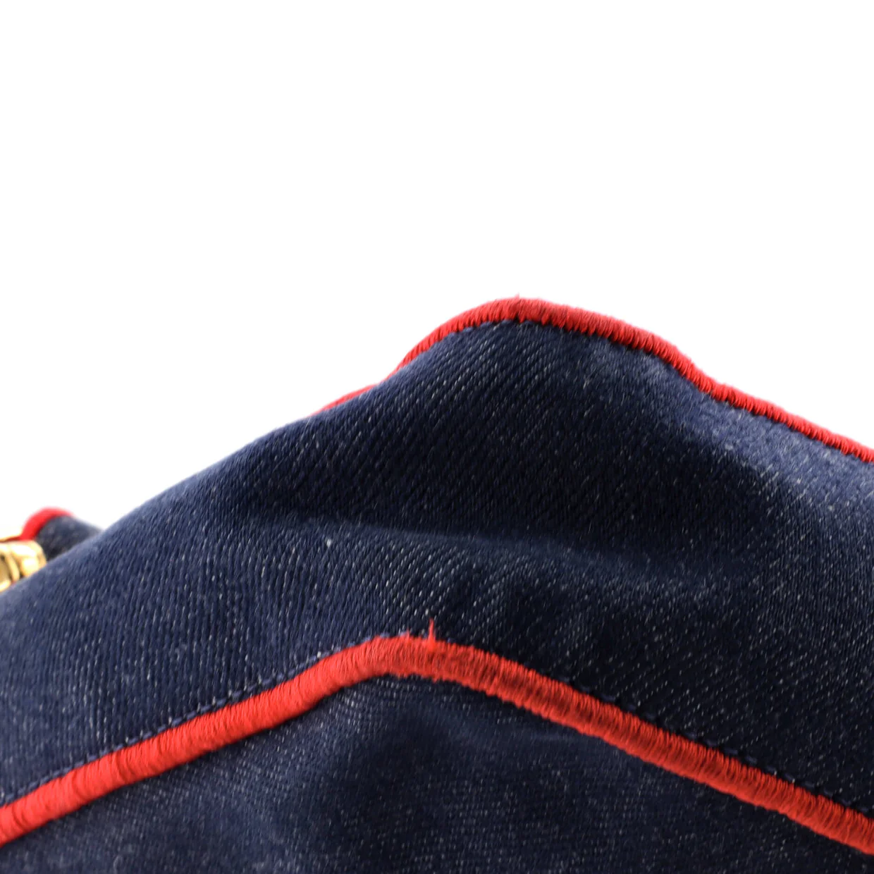 Baguette NM Bag Denim Large - Deep Luxury