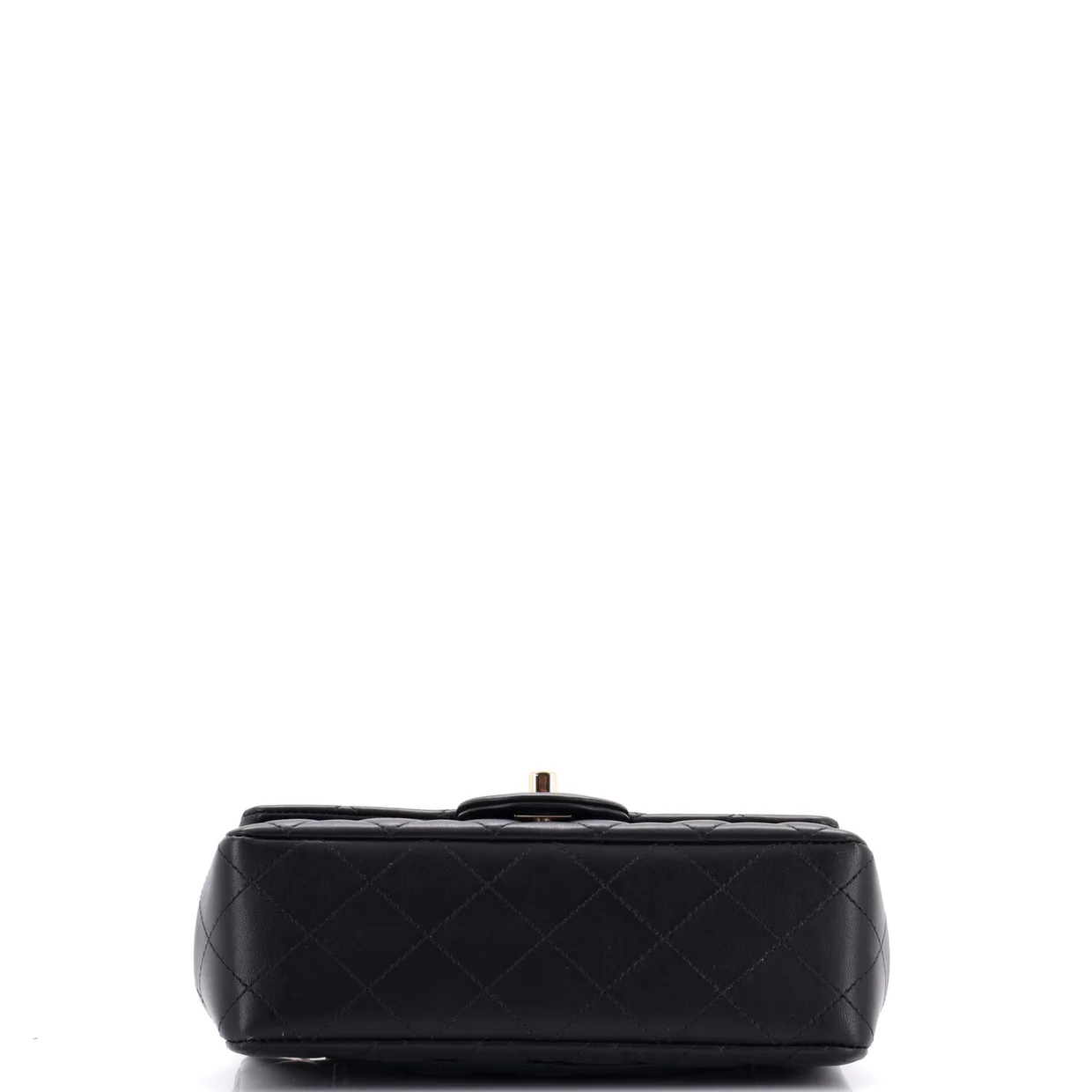 Coco Charms Classic Single Flap Bag Quilted Lambskin Mini - Deep Luxury