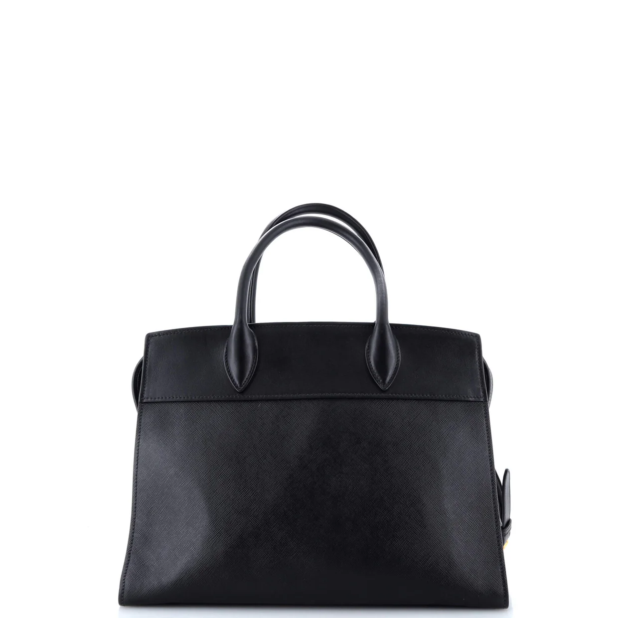 Esplanade Tote Saffiano with City Calf Medium - Deep Luxury