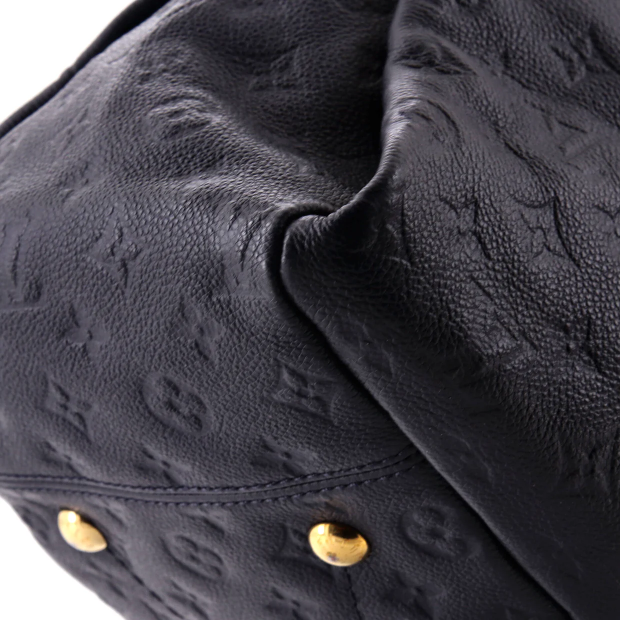 Artsy Handbag Monogram Empreinte Leather MM - Deep Luxury