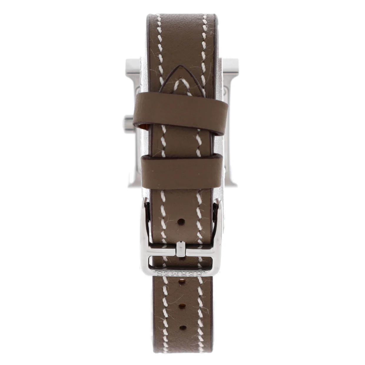 Heure H Quartz Watch Plated Metal and Leather 17 - Deep Luxury