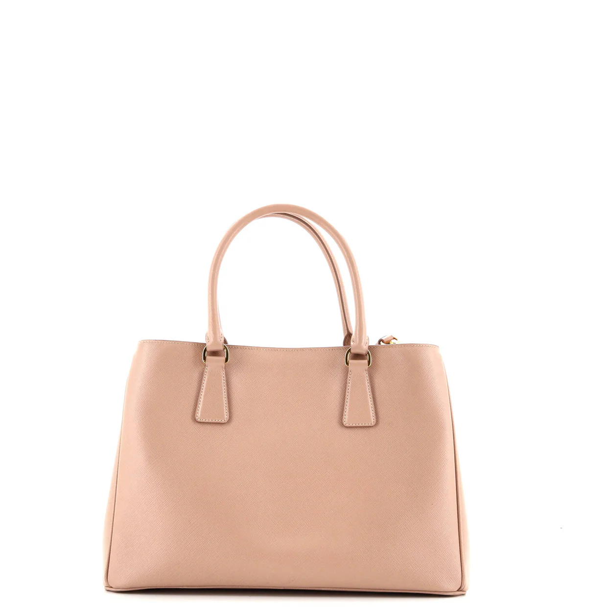 Lux Open Tote Saffiano Leather Medium - Deep Luxury