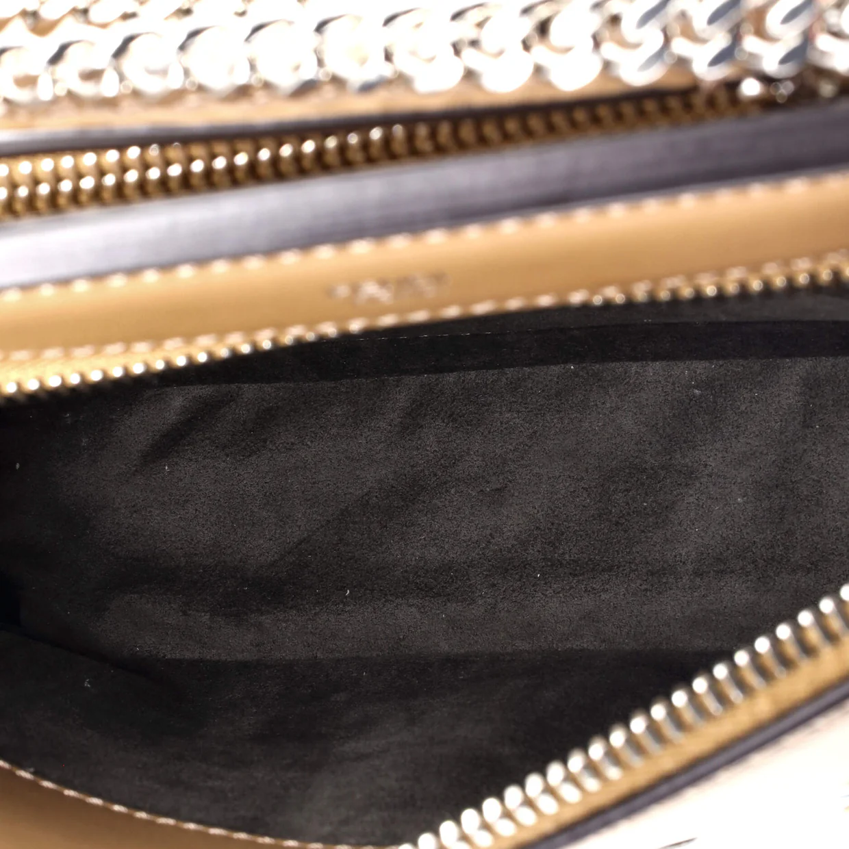 Flowerland DotCom Convertible Satchel Embellished Leather Medium - Deep Luxury