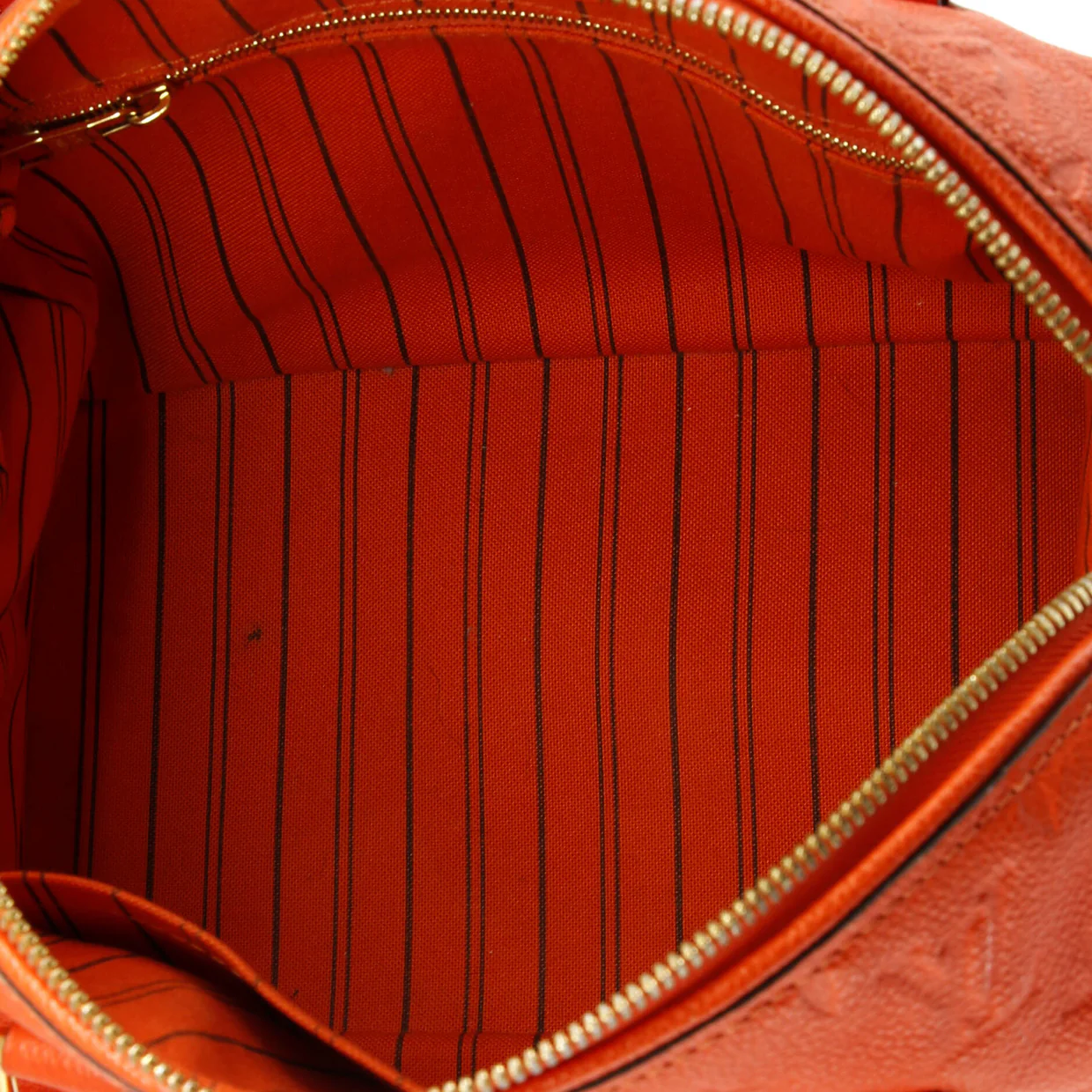 Speedy Bandouliere Bag Monogram Empreinte Leather 25 - Deep Luxury