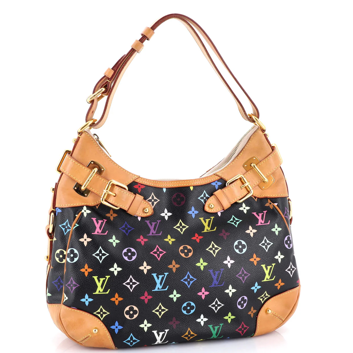Greta Handbag Monogram Multicolor - Deep Luxury