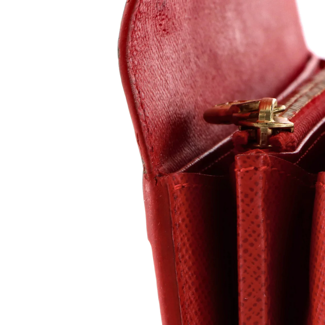 Sarah Wallet NM Studded Damier - Deep Luxury