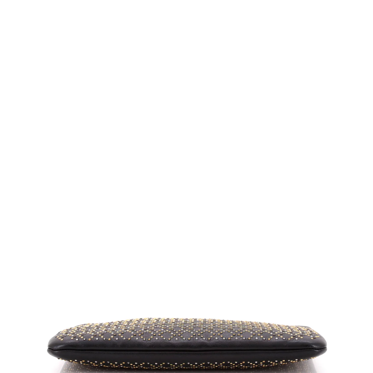 O Case Clutch Studded Lambskin Medium - Deep Luxury