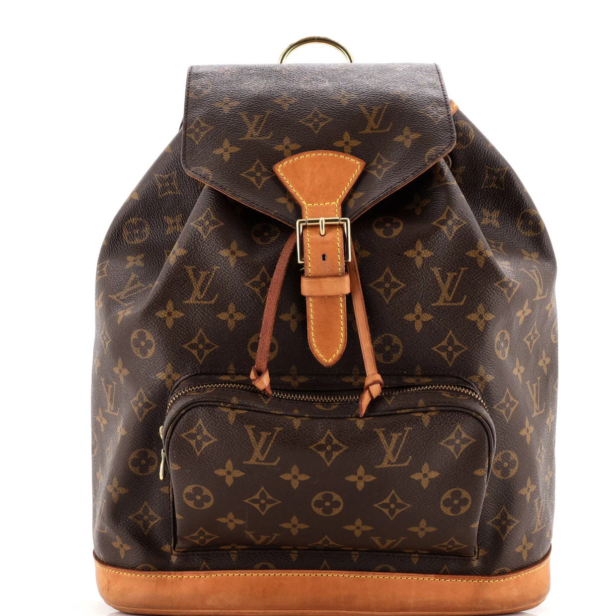 Vintage Montsouris Backpack Monogram Canvas GM - Deep Luxury