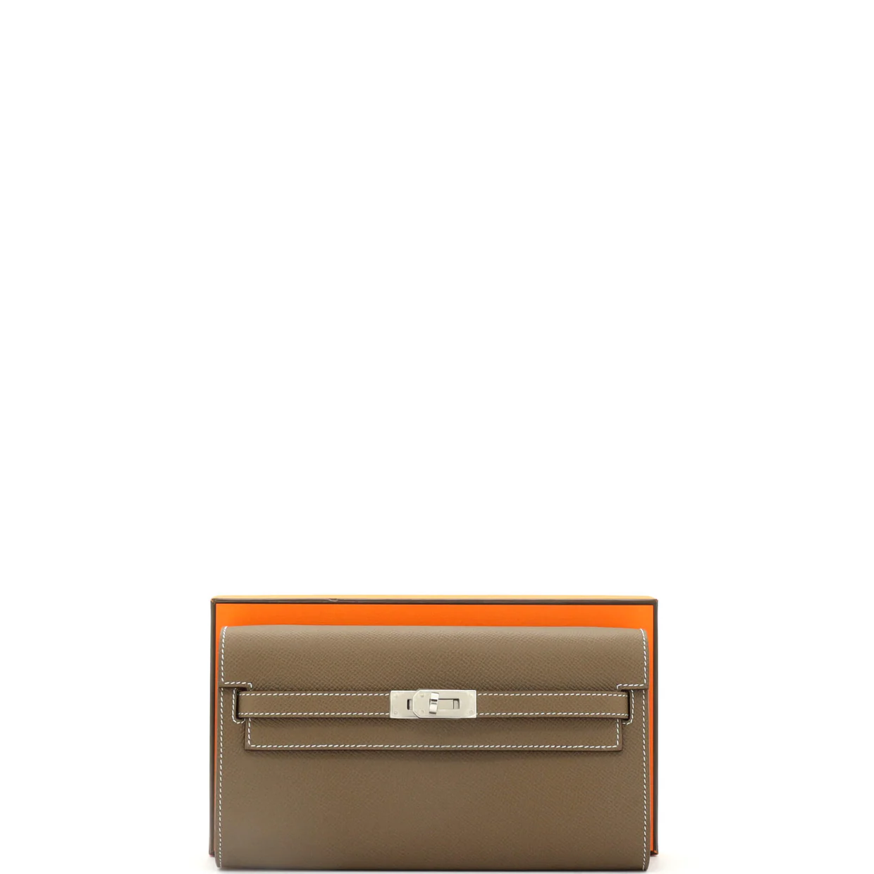 Kelly To Go Wallet Epsom - Deep Luxury