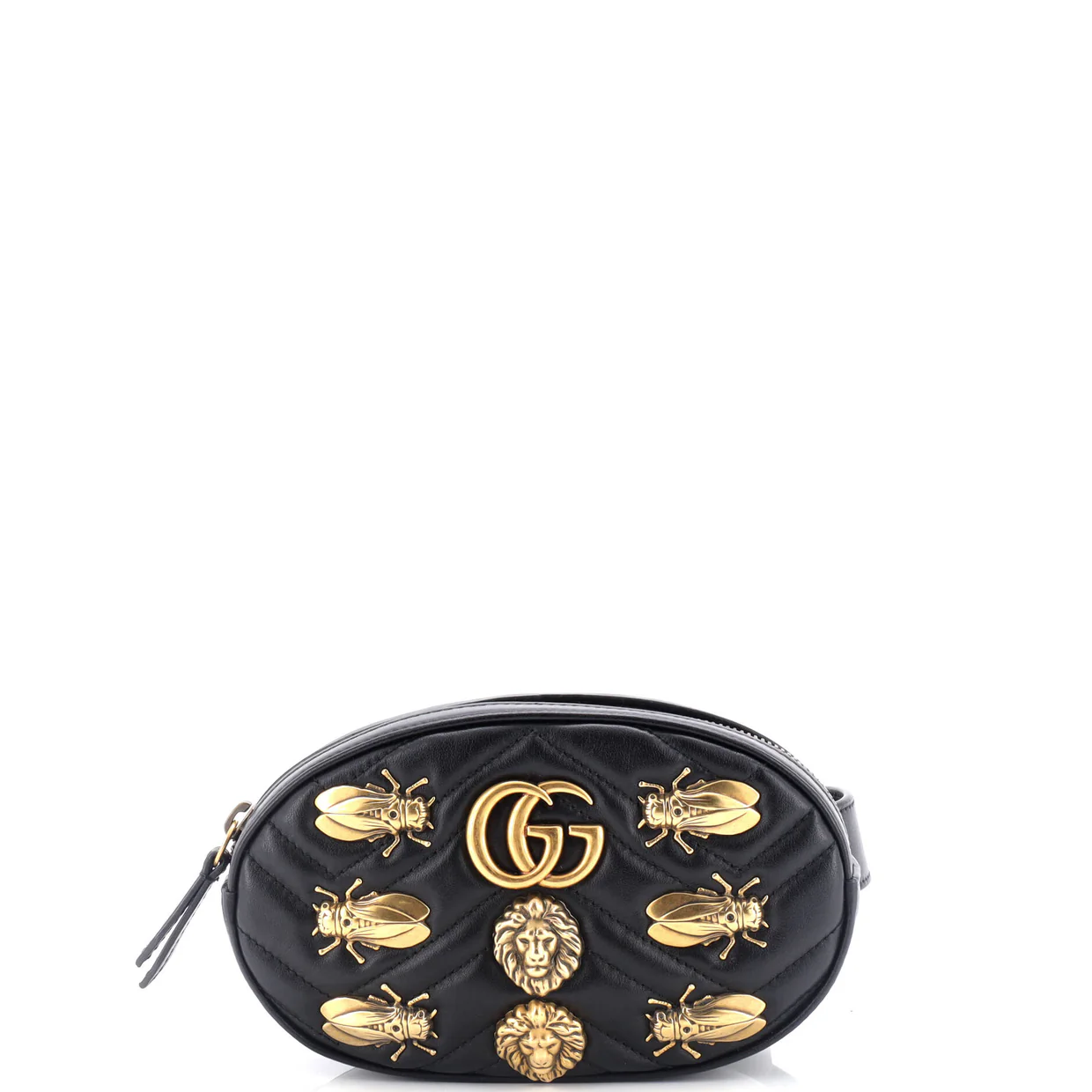 GG Marmont Belt Bag Embellished Matelasse Leather - Deep Luxury