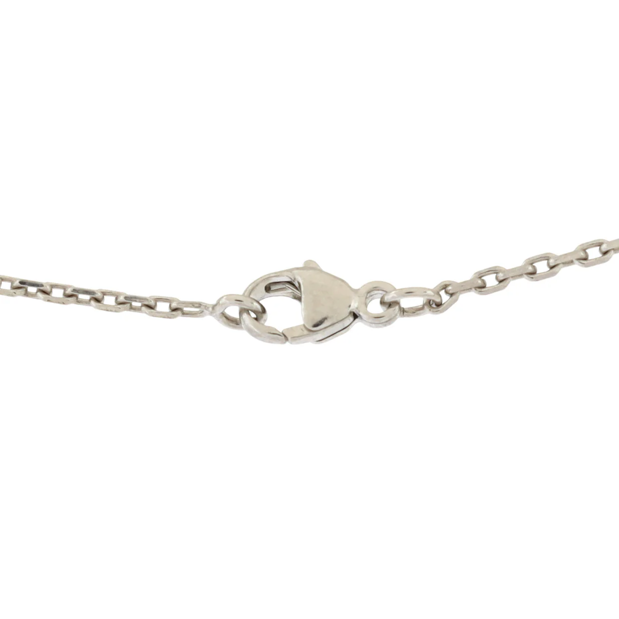 Pop H Pendant Chain Necklace Metal and Enamel Mini - Deep Luxury