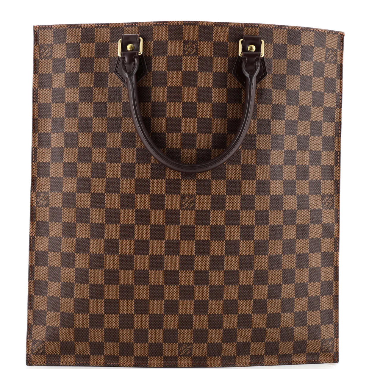 Sac Plat Bag Damier - Deep Luxury