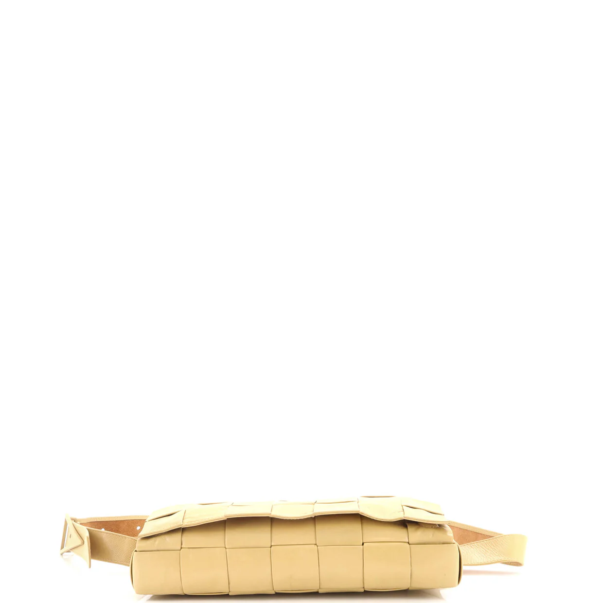 Cassette Stretch Belt Bag Maxi Intrecciato Leather - Deep Luxury